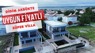 Didim Akbükte Uygun Fiyatlı Villa [upl. by Siriso978]