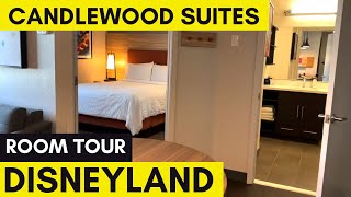 Candlewood Suites Anaheim Resort Area Room Tour  Disneyland [upl. by Relda988]