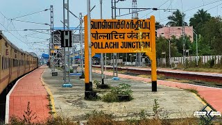 PALANI  POLLACHI ELECTRIFICATION  READY FOR CRS INSPECTION  பழனி  உடுமலைப்பேட்டை  பொள்ளாச்சி [upl. by Spiers640]