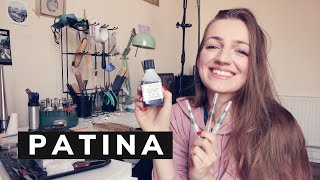 What PATINA do I use and HOW Patina for jewelry making amp metal oxidation [upl. by Aryan550]