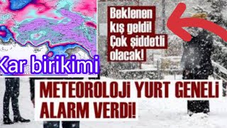 Bahar Havaları Ne Zaman Bitecek Ocak İlk Haftası Soğuk Hava Dalgası ihtimali Yükseldi🌧️⛈️🌩️⚡🌨️ [upl. by Ioves419]