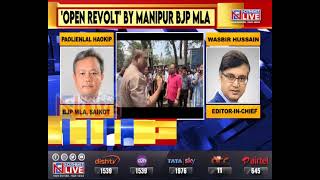 BJP MLA Paolienlal Haokip speaks to Northeast Live Editor in Chief Wasbir Hussain [upl. by Berry488]