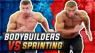 How Fast Can Bodybuilders Run [upl. by Ellehcil]