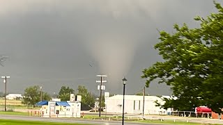 Windthorst TX STOVEPIPE Tornado  May 25 2024 [upl. by Susumu958]