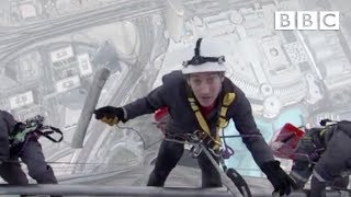 Cleaning the worlds tallest building  Supersized Earth  BBC [upl. by Tak]