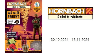 Leták Hornbach CZ  30102024  13112024 [upl. by Aleel]