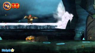 Donkey Kong Country Returns Walkthrough Level 27 Tidal Terror [upl. by Ridglee705]