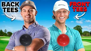 Can I Beat Bryson DeChambeau From The Front Tees Stroke Play [upl. by Patrich227]