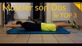 Muscler son Dos  TOP 3 des exercices du kiné [upl. by Inahc]