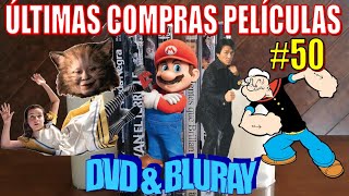 Últimas Compras de películas DVD amp Bluray para la Colección 50  Movie DVD amp BluRay Haul 50 [upl. by Nedyaj]