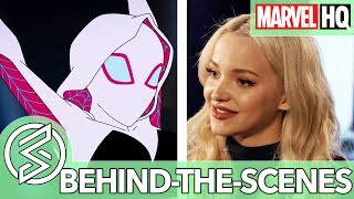 Who is GhostSpider With Dove Cameron  Marvel Rising Initiation  FEATURETTE [upl. by Fawn]