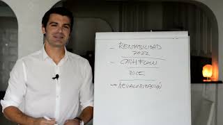 👉 Inversión Inmobiliaria Rentabilidad Revalorización ROCE y Cash Flow Excel [upl. by Ferdinanda]