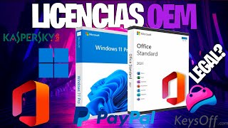 Windows y Office 100 LEGAL y BARATO  Keysoff 🤑 licencias OEM 🤑 [upl. by Akemak154]