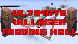 ULTIMATE VILLAGER TRADING HALL TUTORIAL  MINECRAFT HERMITCRAFT SERVER [upl. by Katonah]