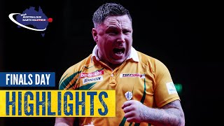 DOMINATION DOWN UNDER  Finals Day Highlights  2024 Australian Darts Masters [upl. by Sabina]