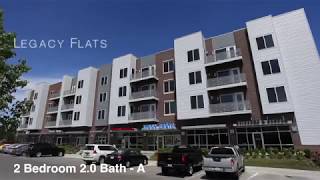 Legacy Flats  2 Bedroom 2 Bathroom A [upl. by Yednarb]