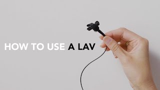 How To Use A Lavalier Mic  HowTo Guide [upl. by Bullock]