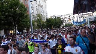 REAL ZARAGOZA MANIFESTACIÓN 17 JULIO 2014 [upl. by Carce]