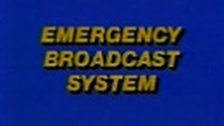 Emergency Broadcast System Test 1983 [upl. by Rorry]