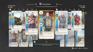 Sigismund Dijkstra Gwent card location  Witcher 3 spy Velen Players quest start [upl. by Hastie555]