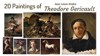 20 Paintings of Artist quotTheodore Gericaultquot 1791  1824 [upl. by Teplitz]