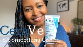 CeraVe SA SMOOTHING CREAM SALICYLIC ACID REVIEW2020 [upl. by Meesak473]