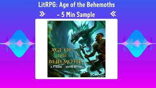 LitRPG  Age of the Behemoths Audiobook Sample booktube bookhaul booktok bookrecommendations [upl. by Madora713]