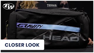 Take a closer look at the Head Gravity rPET Sport Tennis Duffel Bag 2022 [upl. by Sonni]