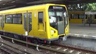 UBahn Berlin  UBahnhof BiesdorfSüd U5 HD 1080p [upl. by Ztirf816]