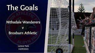 Nithsdale Wanderers v Broxburn Athletic  The goals [upl. by Steere]