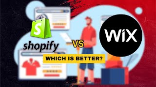 Shopify vs Wix 2024 which is better for Ecommerce [upl. by Ynnattirb17]