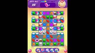 Candy Crush Saga Level 3373 Get Sugar Stars 20 Moves Complete [upl. by Ulrika122]