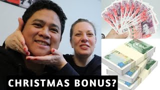 CHRISTMAS BONUS AND 13TH MONTH PAY SA ENGLAND [upl. by Mccormick]