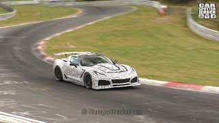 Corvette C7 ZR1 run the Nurburgring in 730…With Traffic [upl. by Lowenstein]