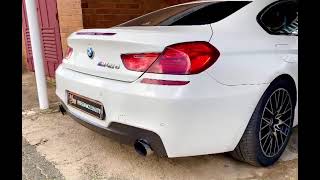 BMW 640d Viper performance Exhausts [upl. by Enaenaj95]