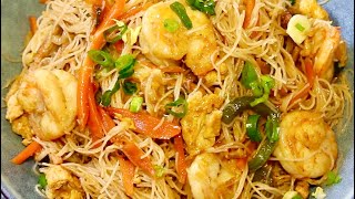 Singapore Noodles Like Chinese Restaurant Taking Aways Yum Yum [upl. by Ajnat]