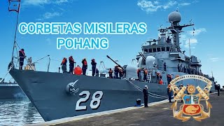 Corbetas misileras Pohang peruanos [upl. by Eiramanin]