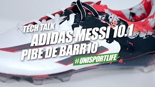 adidas Messi 101 Pibe de Barr10 Tech Talk [upl. by Atteuqal]