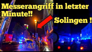 BREAKING NEWS Knife attack during a festival in Solingen Germany Messerangriff in Solingen [upl. by Gracye]