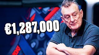 68 Year Old Crushes GTO Wizards  PokerStars [upl. by Tamiko800]