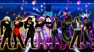 KOF Mugen Element Team VS KyoIori Team [upl. by Lrig]