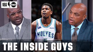 The Inside Crew Discuss The Ceiling Of The Timberwolves  NBA on TNT [upl. by Anerres]