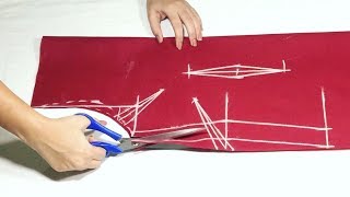 Kameez cutting with Platesdarts with usefull tips  Sewing tutorial [upl. by Raffin]