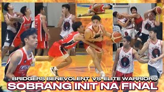 ELITE FINALS  BRIDGERS BENEVOLENT VS ELITE WARRIORS [upl. by Inalak]