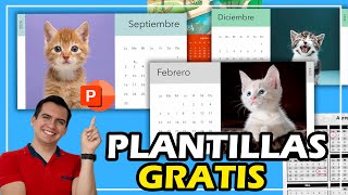 Cómo hacer un CALENDARIO en PowerPoint SUPER FÁCIL ✅😀 [upl. by Lemrahs725]