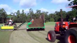 Carlton Woods 2010 Aerification [upl. by Hayarahs]