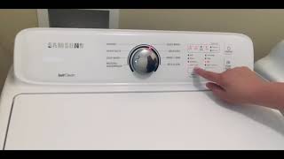 NEW SAMSUNG WasherDryer Tune ASMR [upl. by Tiebout]