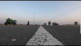 Worlds 1st silent flyby at 350 kmh in Pakistan on H2R  ZS MotoVlog 🔥 [upl. by Cire825]