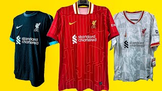 🚨 las NUEVAS CAMISETAS del LIVERPOOL 20242025 [upl. by Annaear]