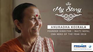 CNN Hero Anuradha Koirala My Story [upl. by Gewirtz]